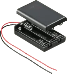 42807 - Battery holder 3x micro AAA housing (clip-system)
