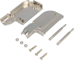 CVM25S90 - Metall-D-Sub-Gehäuse 90° 25polig