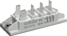 SKD51/16 - Dreiphasen-Gleichrichterbrücke 51A 1600V SEMIPONT