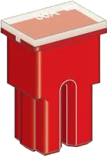 JAPVAL-F-50A - Fuse: automotive JapVal Female 50A 32V red