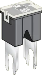 JAPVAL-M-80A - Fuse: automotive JapVal Male 80A 32V black