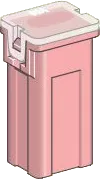JAPVAL-MF14-30A - Fuse: automotive JapVal Female J Case 30A 32V rosa