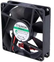 ME80201V1-A99 - Lüfter axial 12V 80x20 Vapo-Lager 61,1m³/h 38dBA