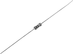 RKBM005,6 - Carbon Film Resistor 0207 250mW 5% 5M6 PKU 100