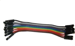 K-F/F-20R - 10 pcs. Dupont cable for Arduino Jumper Wires F/F 200mm