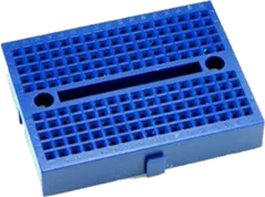 SYB-170-BL - 170 Kontakte Mini Breadboard in blau
