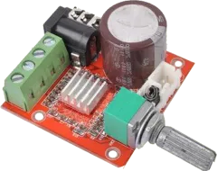 PAM8610 - Mini Hi-Fi Audio Stereo Amplifier board/2X10W Dual Channel D Class 12V