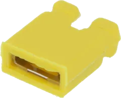 JUMP-OFGB - Jumper offen vergoldet RM2,54 gelb