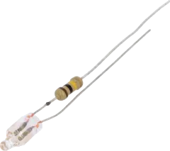 9618 - Miniatur Glimmlampe mit Vorwiderstand 230VAC