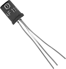 AF111 - GE-Transistor PNP 12V 10mA 20MHz TO1