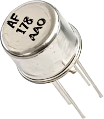 AF178 - GE- Transistor 25V 10mA 75mW 180MHz VHF TO72-4