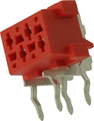 AMP-7-215460-4 - Federleiste abgewinkelt 4 polig