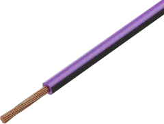 FLRY-B0.75-SW/VI - Automotive cable FLRY-B PVC 60V 0,75mm² black/violett 1m