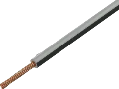 FLRY-B0.75-GR/SW - Automotive cable FLRY-B PVC 60V 0,75mm² grey/black stripe 1m