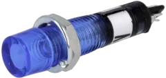 NI-2FBU - Kontrollleuchte mit Neonlampe flach blau 230VAC IP20
