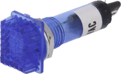 NSL-BL - Kontrollleuchte rechteckig mit Neonlampe blau 230VAC