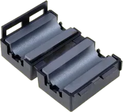 FLF-100B - Ferrite two-piece on round cable D :10mm 25.5x10mm