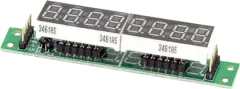 MAX7219-B8D - 2x4-Digit LED 7-Segment CC Modul mit MAX7219 for Arduino, PIC, ARM ...