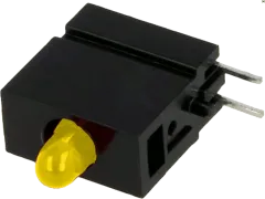 1808.7031 - FEL 3mm LED gelb 60° 20mA 588nm 2,1V 15mcd