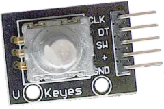 KY-040-B - Rotary Inkremental Enkoder Module für Arduino, Raspberry .... 5V / 20pulse