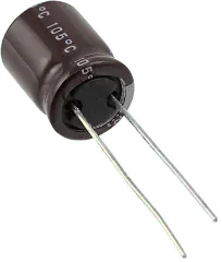 UPX1E221MHD - Electrolytic capacitor Long Life 105° 220uF 25V 12,5x20mm P5