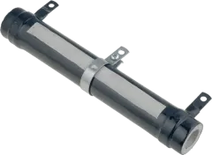 RDC100N-10R - Wire-Wound Resistor adjustable 10% 10R 100W 200ppm Ø28 x 165mm