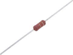 PR02-10R - Ceramic metal film power resistor 10R 2W ±5% Ø3,9x12mm radial