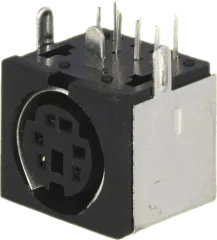 4850.2610 - Socket DIN mini 6 Pins shielded