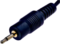 JACK2.5-MP - vergoldeter Klinkenstecker 2,5mm mono; 2-polig; Kabellänge: 0,8m
