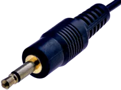 JACK3.5-MP - vergoldeter Klinkenstecker 3,5mm mono; 2-polig; Kabellänge: 0,8m