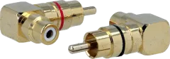 30.4300-01 - Adapter RCA-Buchse - RCA-Stecker 2 Stück