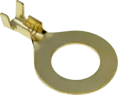 RKSU-M10/2,5 - vergoldeter Ringkabelschuh unisoliert M10 1-2,5mm² (VPE 10)