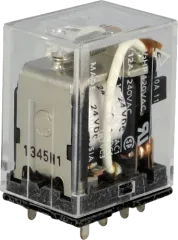 LY2-0-24DC - Industrie-Relais DPDT 110VAC/10A 24VDC/10A Uspule 24VDC