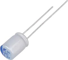 A750-100/16 - Polymer Kondensator 100uF 16V 18mOhm 6,3x8mm RM3,5