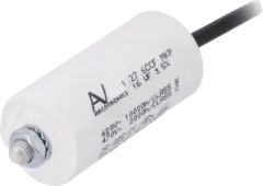 C276CCF5160LF0J - Motoranlaufkondensator 16uF 420VAC 40x71.5mm Kabel 40mm