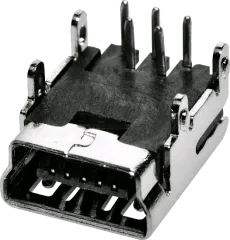 MPE397A08 - Mini-USB-Buchse 5polig 90°