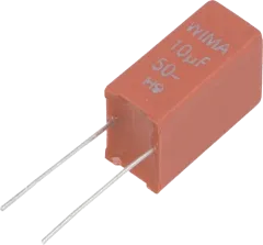 MKS2U10K50-5 - Capacitor MKT polyester 10uF 50V 5% P5