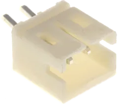 NSL20-2G - Nylonstiftleiste 2polig gerade RM=2mm