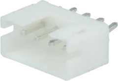 NSL20-4G - Nylonstiftleiste 4polig gerade RM=2mm