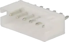 NSL20-6G - Nylonstiftleiste 6polig gerade RM=2mm
