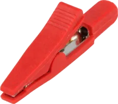 PJ5001-RT - Krokodil-Klemme 2mm 5A 70VDC Länge 42mm rot