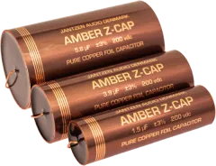 001-7222 - Amber Z-Cap Kupferfolie 1,00uF 200VDC 5% 26x70mm