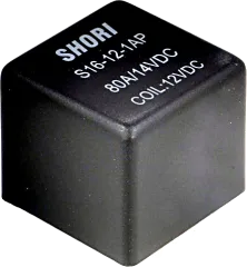 S16-12-1AP - Relais KFZ SPST-NO 80A Uspule 12VDC 75R