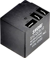 S12-QCS-12 - Relais SPDT 20A Uspule 12VDC 155R