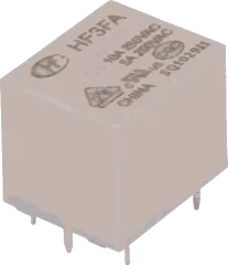 HF3FA/005-ZT - Relay SPDT 10A Ucoil 5VDC 70R