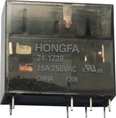 HF115FP/012-2Z4B - Relay DPDT 8A Ucoil 12VDC 360R