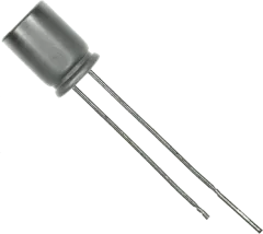 PSE560/6,3 - Polymer Kondensator 560uF 6,3V 6,3x8mm 8mR