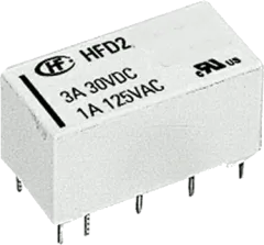HFD2/012-S - Relay DPDT 3A Ucoil 12VDC 960R