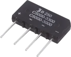 B125C5000A-DIO - Flachbrückengleichrichter 125/250V 5A