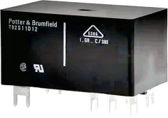 T92S11D12-24 - Relay DPDT 30A Ucoil 24VDC 350R